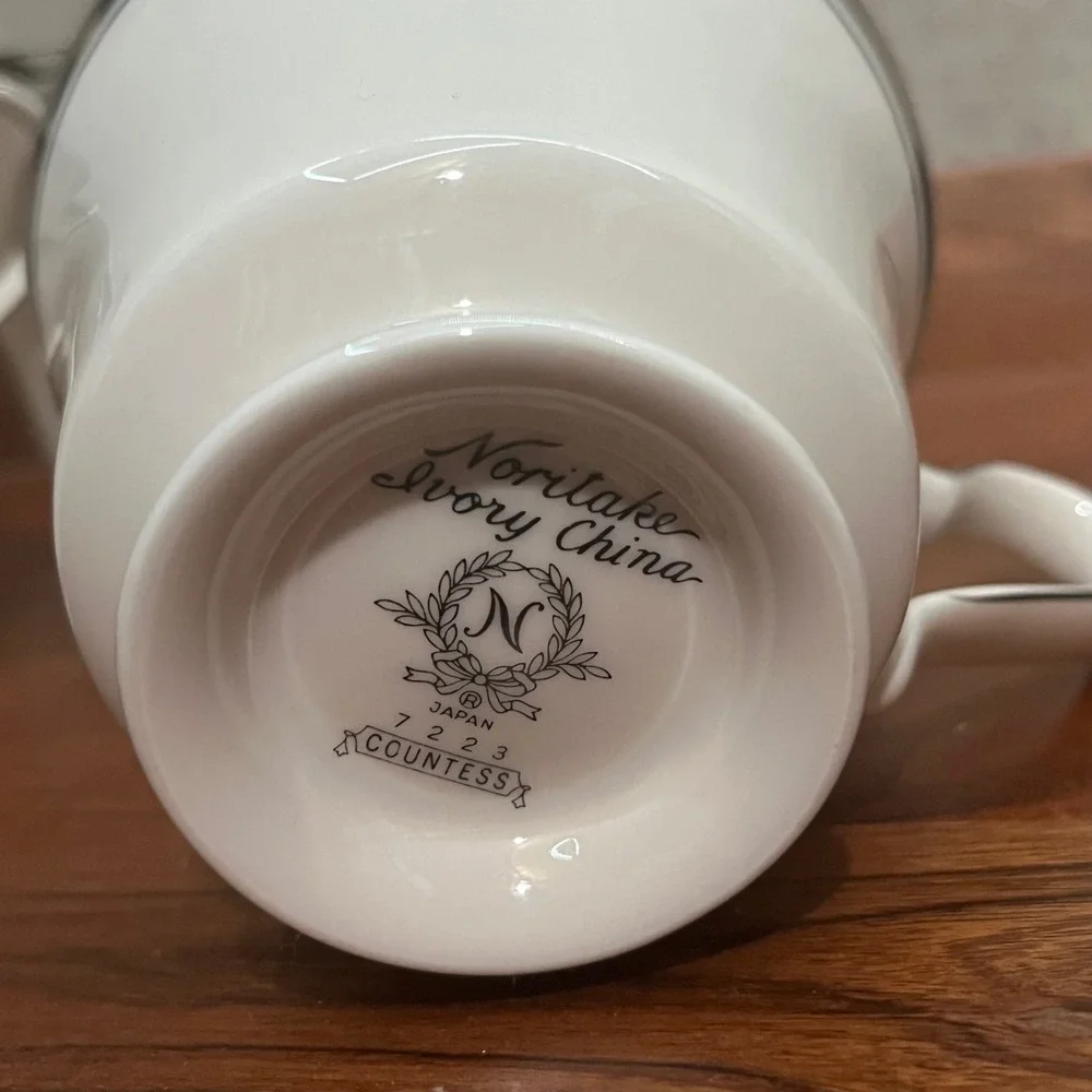 Noritake countess teacups
